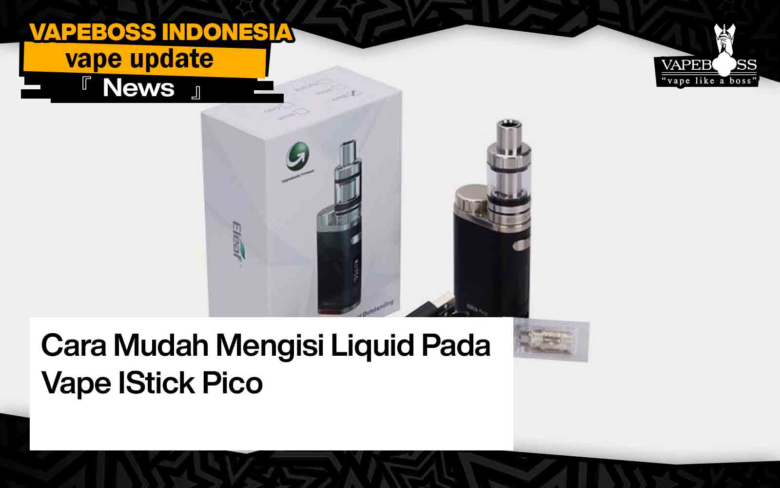 Cara setting vape istick pico biar ngebul