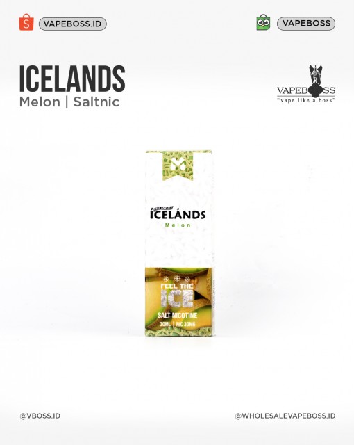 Icelands Melon Salt Nicotine 30ml 30mg By Move Juice