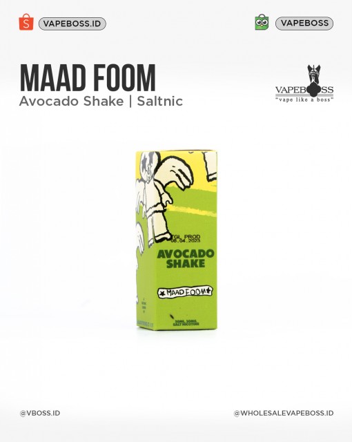 Maad Foom Ice Dessert Series Avocado Shake 30ml By Foomlab